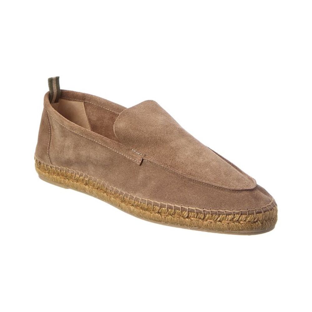 Castañer Nino Suede Espadrille, Brown